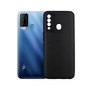 Itel Vision 2 Plus Leather Mobile Pouch (Black)