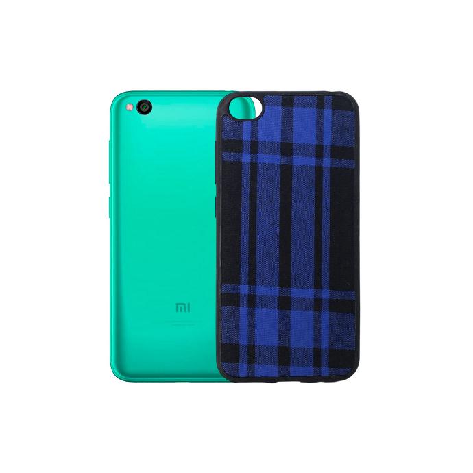 Redmi Go Leather Mobile Pouch - Stylish Blue Protection