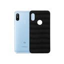 Redmi Note 6 Leather Mobile Pouch - Stylish Black Protection