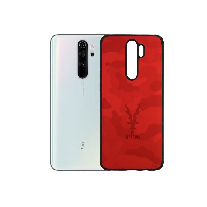 [PO18BMINOT8PR-3-1-4] Redmi 8 Pro Leather Case Mobile Pouch - Vibrant Red Protection