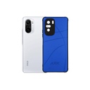 Redmi Poco F3 Leather Mobile Pouch (Blue)
