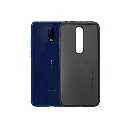 Nokia 5.1 Plus Leather Case Mobile Pouch - Black Stylish Protection