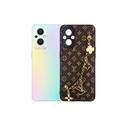 Oppo F21 Pro 5G LV Chain Case Mobile Pouch - Stylish Brown Protection