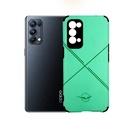 Oppo Reno 5 Leather Case Mobile Pouch - Sea Green