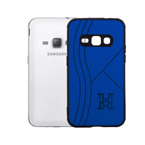 [PO18BSJ120-7-3] Stylish Samsung J120 Leather Mobile Pouch - Blue Color
