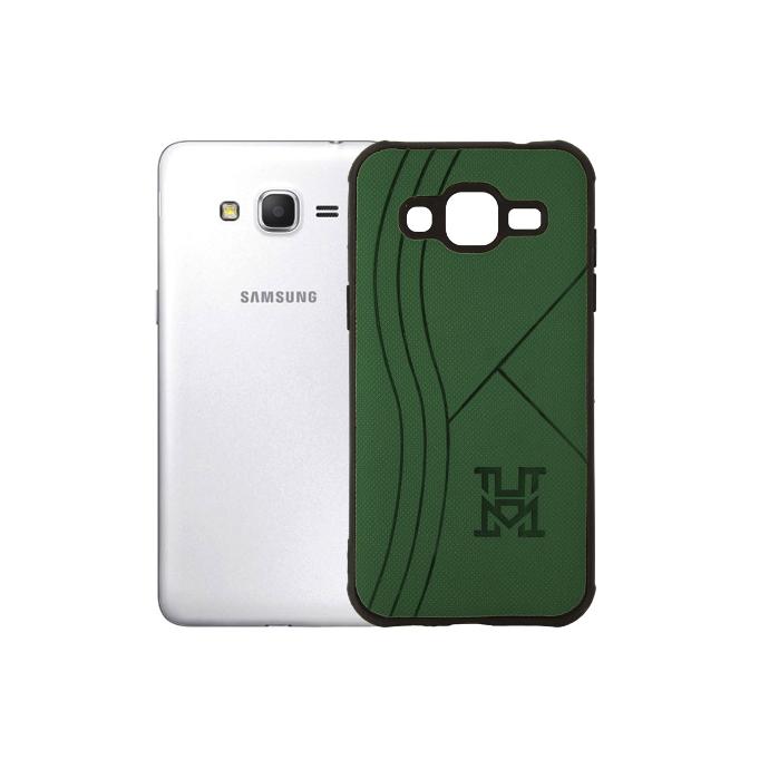 Trendy Samsung J2 Leather Mobile Pouch (Green) - Stylish Protection