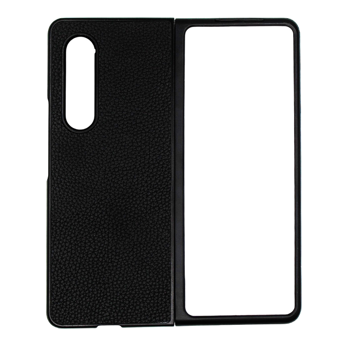 Samsung Fold 3 Offical Leather Case Mobile Pouch (Black)