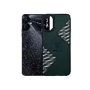 Tecno Spark 9 Pro Monarch Leather Case Mobile Pouch (Green)