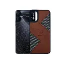 Tecno Spark 9 Pro Monarch Leather Case Mobile Pouch (Brown)