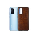 Vivo V19 Back Case Leather Mobile Pouch (Brown)