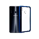 Samsung A20S Back Case Magnetic Mobile Pouch (Blue)