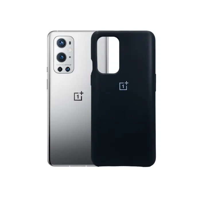 [PO23B1PL9-1-2] OnePlus 9 Soft Silky Case Mobile Pouch (Black)