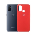 OnePlus Nord 100 Soft Silky Case Mobile Pouch (Red)