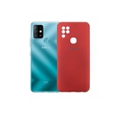 Infinix Hot 10 Soft Silky Mobile Pouch (Red)