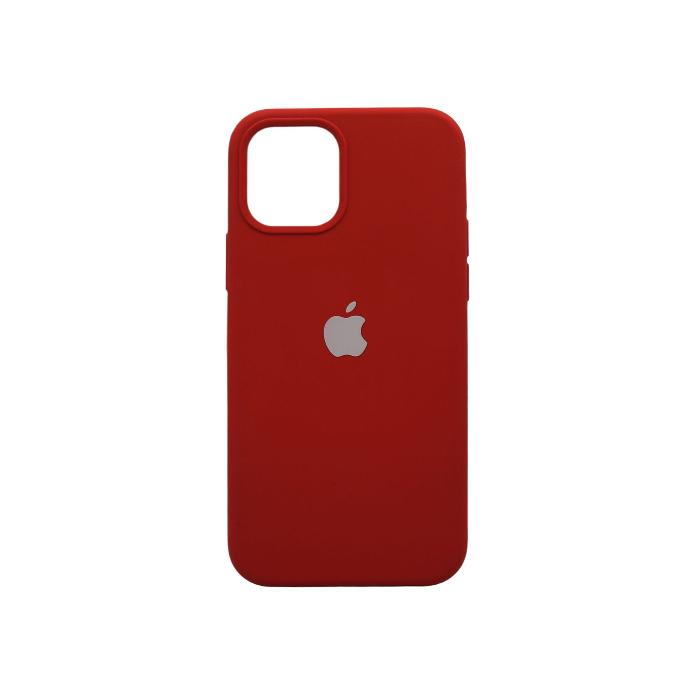 [PO23BIP12PR-1-4] Iphone 12 Pro Back Case Soft S Mobile Pouch (Red)