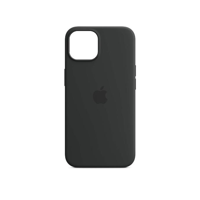 iPhone 13 Soft Silky Back Case Pouch – Grey Slim Silicone Cover