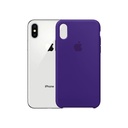 Iphone X/XS Official Soft Silky Case Mobile Pouch (Purple)