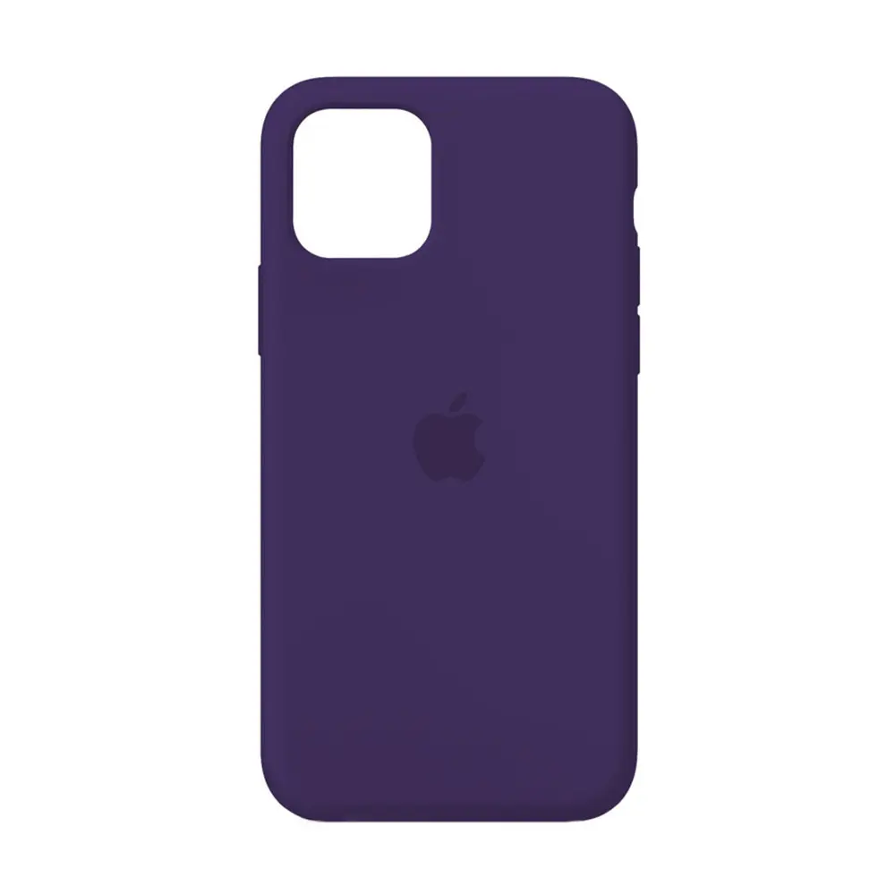Iphone 11 Pro Max Back Case Soft Mobile Pouch (Purple)