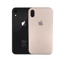 Iphone XR Back Case Soft Silky Mobile Pouch (T-Pink)