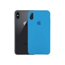 Iphone XS Max Back Case Soft Mobile Pouch (Blue)