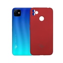 Itel Vision 1 Back Case Soft Colour Mobile Pouch (Pink)