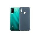 Itel Vision 2 Plus Back Case Soft Colour Mobile Pouch (Sky Blue)