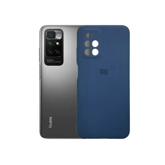 Redmi 10 Back Case Soft Colour Mobile Pouch (Sky Blue)