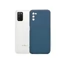 Samsung A03S Back Case Soft Colour Mobile Pouch (Sky Blue)