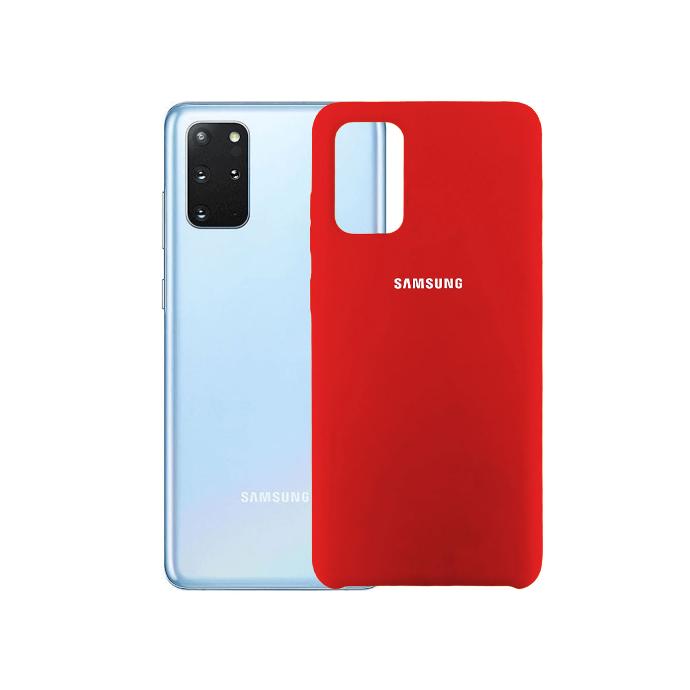 [PO23BSS20PL-1-4] Samsung S20 Plus Back Case Soft Mobile Pouch (Red)