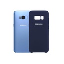 Samsung S8 Back Case Soft Silky Mobile Pouch (Navy Blue)