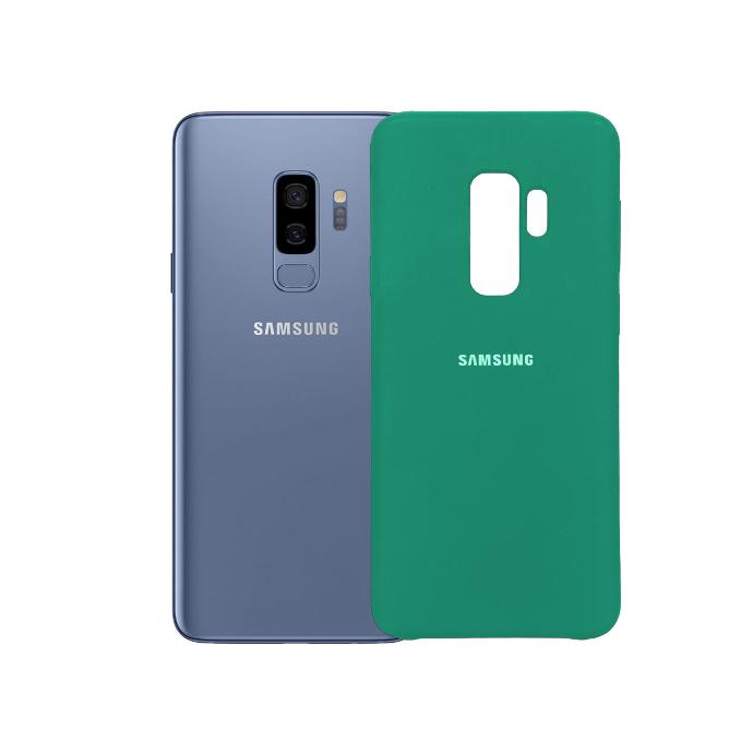 Samsung S9 Plus Back Case Soft Mobile Pouch (Sea Green)