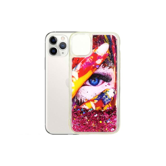 Iphone 11 Back Case Glitter Mobile Pouch