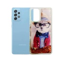 Samsung A72 Back Case Glitter Mobile Pouch