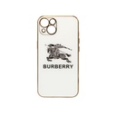 Iphone 13 Back Glass Case Mobile Pouch (White)