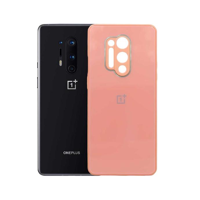OnePlus 8 Pro Glass Pouch Mobile Pouch (Baby Pink)