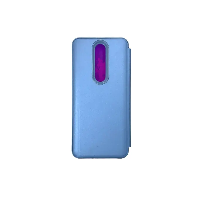 Oppo F11 Pro Flip Book Case Mobile Pouch (Purple)