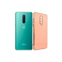 OnePlus 8 Gold Chrome Case Mobile Pouch (Pink)