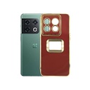 OnePlus 10 Pro CD Chrome Case Mobile Pouch (Maroon)