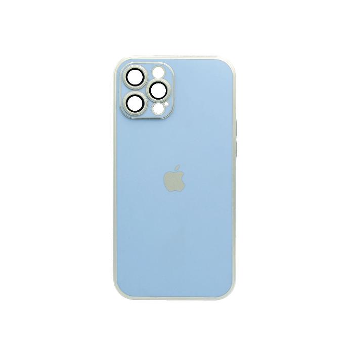 [PO29BIP12PMAX-6-16] Iphone 12 Pro Max Luxry Case Mobile Pouch (Sky Blue)