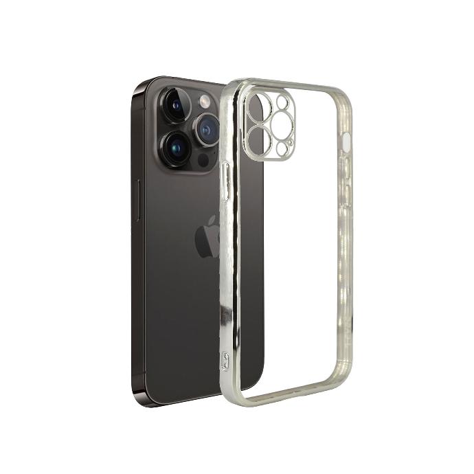 Iphone 12 Pro Soft With Gold Apple Mobile Pouch (Silver)