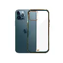 Iphone 12 Pro Soft Silicone CR Mobile Pouch (Green)