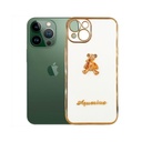 Iphone 13 Bear Case Mobile Pouch (White)