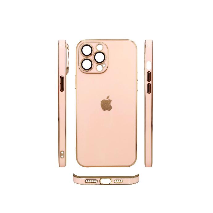 Iphone 13 Pro Max Luxury Case Mobile Pouch (T-Pink)