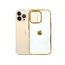 Iphone 13 Pro Soft With Gold Apple Mobile Pouch (White)