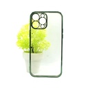 Iphone 13 Pro Soft With Gold Apple Mobile Pouch (Green)