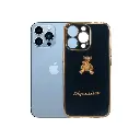 Iphone 13 Pro Bear Case Mobile Pouch (Black)