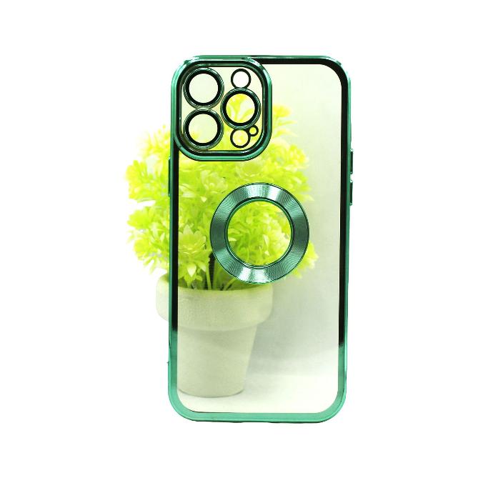 Iphone 13 Pro Chrome Case Mobile Pouch (Green)