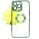 Iphone 14 Pro Max Chrome Case Mobile Pouch (Green)