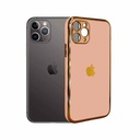 Iphone 11 Pro Gold Side With Logo Mobile Pouch (T-Pink)