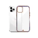 Iphone 11 Pro Max Soft Silicone Mobile Pouch (Light Purple)